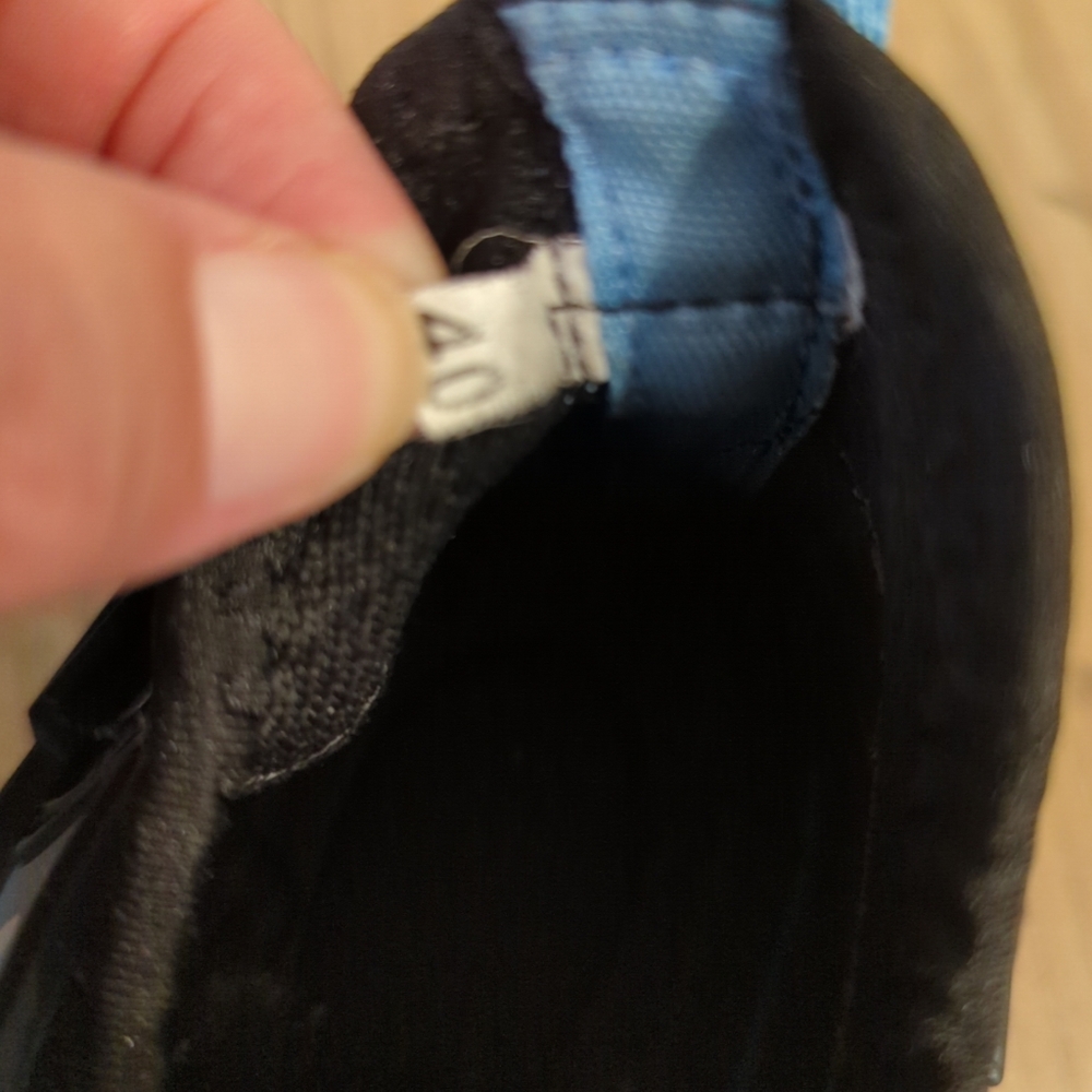 Men's Mr Peace Mr Deace Blue & Black Athletic Shoe Sneaker Size 40/9.5 US - Picture 3 of 10